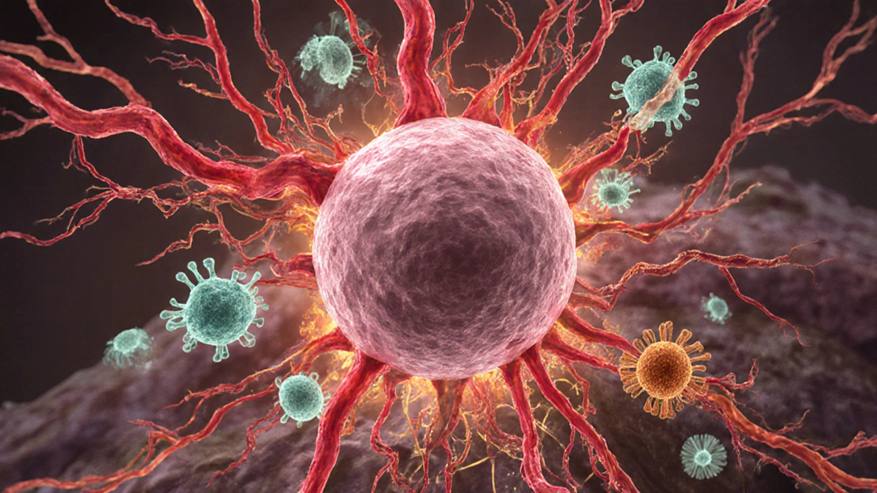 The Tumor Microenvironment and Immune Evasion