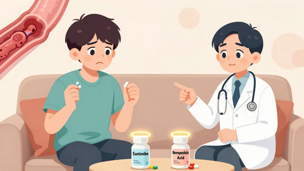 Alternative Cholesterol Medications: Ezetimibe and Bempedoic Acid for Statin-Intolerant Patients