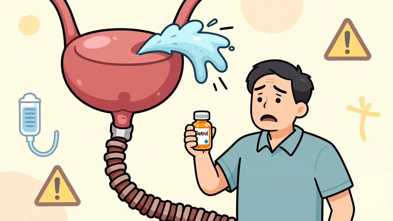 Anticholinergics and Urinary Retention: How Prostate Problems Make It Worse