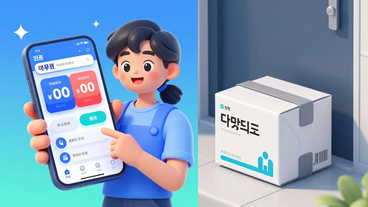 Comparison of using a discount app and receiving online medication delivery